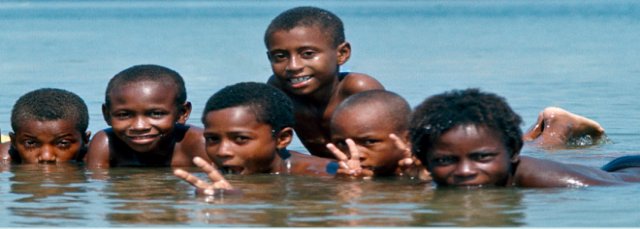 Children in Angola Playing