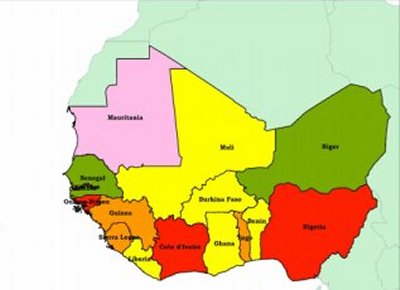 HIV in Burkina Faso Compared with other African Countries