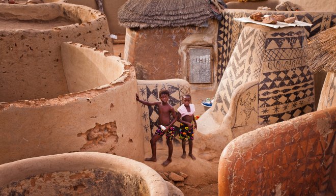 Children in Burkina Faso