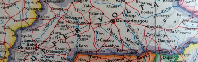 Burkina Faso Map