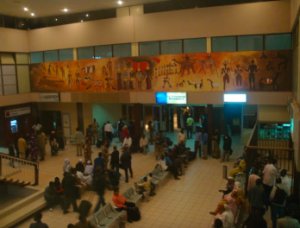 Inside N'Djamena-Hassan Djamous International Airport