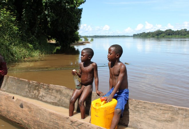 Young Congo Brazzaville Children