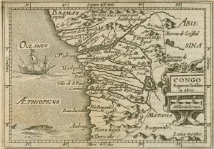 1617 Map of the Congo