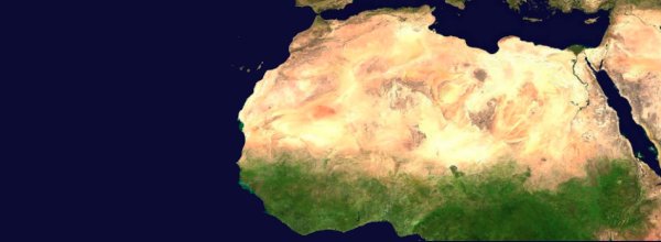 Sahara Desert from Space