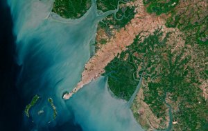 Kaloum Peninsula of Guinea