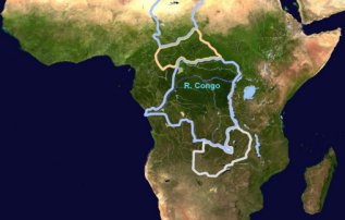 Congo Rainforest Map