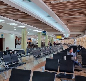 Inside Nairobi Airport
