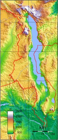 Malawi Topography