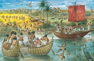 The River Nile in Ancient Egypt