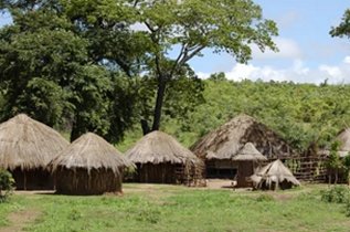 Zambian Village Huts
